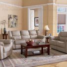 Set 501331 Prudence Motion 2pc Sofa & Loveseat in Beige Microfiber