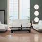 Leather '757' 2pc Set Elegant White