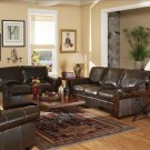 Leather Set 2pc  Sofa  Love seat Cordoba Classic