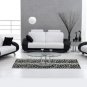 Sofa 3pc Set White & Black