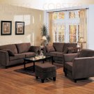 Sofa Park Place In Chocolate Velvet