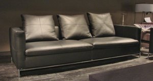 Leather Sofa Gina Modern