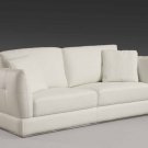 leather Sofa Nord White