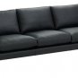 3-Seater Leather Sofa HGEM165 Jameson in Black or White
