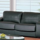 Leather Sofa 665 Luxurious in Black