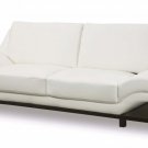Leather Sofa '757' Graceful White