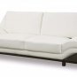 Leather Sofa '757' Graceful White