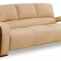 Leather Sofa 705 Alexander in Almond Color