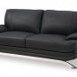 Leather Sofa 9250 in Black