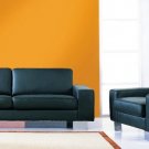 Leather Sofa Nova Sofa Black Top Grain