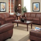 Leather Sofa & Love Seat Monterey 2pc Set