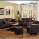 Park Place Sofa In Brown Velvet
