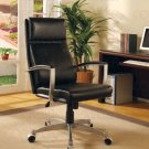 Office Chair Contemporary with Gas Lift and Padded Arms.