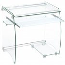 Computer Desk Constellation Tempered Glass