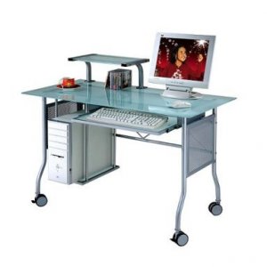 Computer Desk Prota 16 - Silver