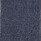 Rugs 1007 Dark Blue Modern Area 5ft x 8ft