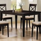Dining Set Ana 5pc Cappuccino Finish !ON SALE!