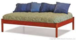 Twin Size platform Bed Concord Solid Wood Available in 3 Colors !! SUPER SALE!!