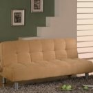 Sofa Bed Jason Beige Microfiber