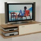 TV Base Media 87 in Walnut/Cream