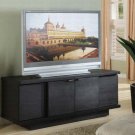 TV Stand 700641 Contemporary Classic in Black Finish