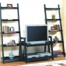 Tv Stand Black Finish 3pc Set