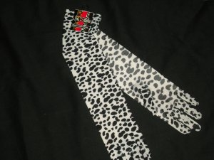 ANIMAL SPOTTED OPERA GLOVES