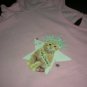 PINK KITTY LADY LIBERTY ONESIE