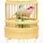 Sing Bird In Cage Windchime W/Light