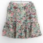 Woman's floral woven skirt