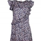 Woman's floral sleeveless dress