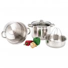 4pc Multi-Cooker/Stock Pot Set
