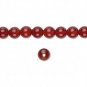 1 Strand Carnelian Beads (dyed/heated), 6mm round, 16in