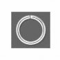 100 Silver Plated Open Jump Rings, Round, 6mm, 20g