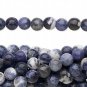 1 Strand Sodalite Beads (natural), 6mm Round, 16 in