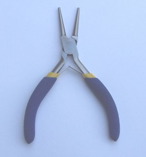 One 5" Round Nose Pliers
