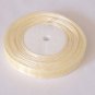 50 Yards Peach Yellow Sheer Organza Ribbon, 5/8 inch