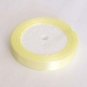 25 Yards Yellow Satin Ribbon, 5/8 inch Wide