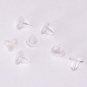 Clear Rubber Earwire Safety Ear nuts, Approximate 1440 pcs