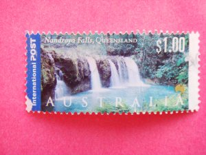 Australian International Postage Stamp with a view of Nandroya Falls in Queensland