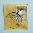 Partial Envelope with a Hong Kong Postage Stamp and Ink Postmark on it