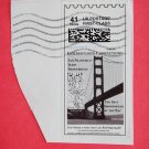 Partial Envelope with a United States customized postage stamp with commercial