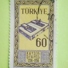 Turkish Postage Stamp printed for 750th anniversary of Kayseri Gevher Nesibe Sifaiyesi Hospital