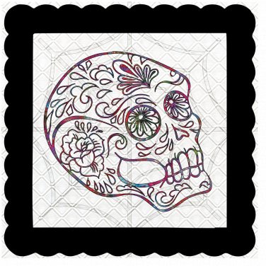 Skull 5b-Digital Kit-Jewelry Tag-Clipart-Gift Tag-Holiday-Digital Clipart-Halloween-Scrapbook.