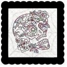 Skull 9b-Digital Kit-Jewelry Tag-Clipart-Gift Tag-Holiday-Digital Clipart-Halloween-Scrapbook.