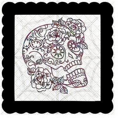 Skull 9b-Digital Kit-Jewelry Tag-Clipart-Gift Tag-Holiday-Digital Clipart-Halloween-Scrapbook.