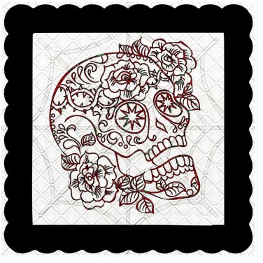 Skull 10b-Digital Kit-Jewelry Tag-Clipart-Gift Tag-Holiday-Digital Clipart-Halloween-Scrapbook.