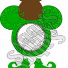 Mouse Clover 1aa-St. Patrick's-Digital ClipArt-Art Clip-Gift Tag-Notebook-Scrapbook-banner