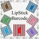 LipStick Barcode-Digital ClipArt-Art Clip-Gift Tag-Tshirt-Banner-Background-Gift Card.
