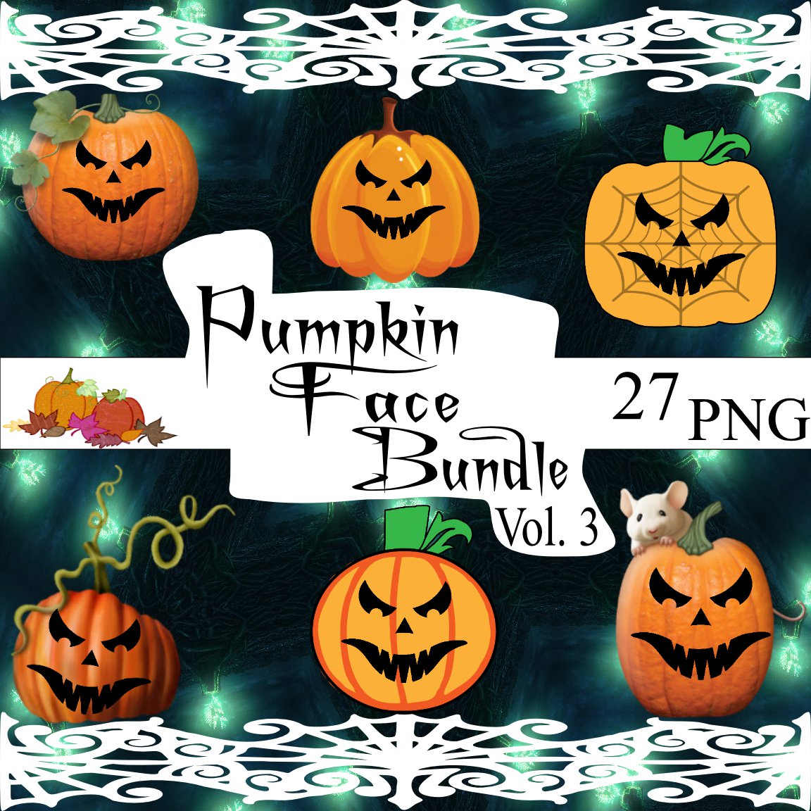 Pumpkin Face Bundle Vol.3 P1smp